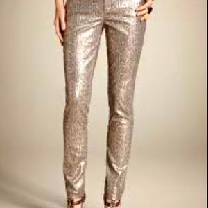 Chico’s Super Sexy snakeskin 🐍💋 platinum jeans-Vegas/Concert